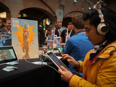 Mario checking out GoatPunks.