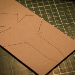 This is the basic stencil for the horns